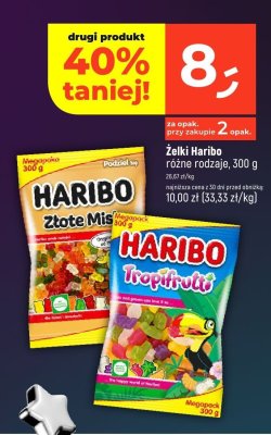 Żelki Haribo Tropifrutti różne rodzaje promocja w Dealz