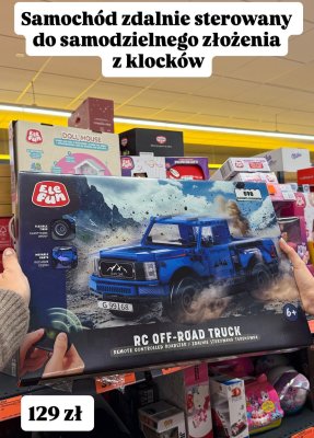 Samochód RC Off-Road Truck zdalnie sterowany promocja w Biedronka