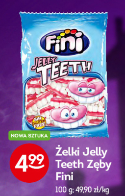 Żelki jelly teeth Fini promocja