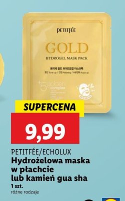 Maska wygładzająco-ujędrniająca na szyję i dekolt ze złotem Petitfee promocja