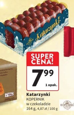 Katarzynki Kopernik w czekoladzie promocja w Intermarche
