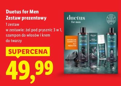 Zestaw prezentowy Duetus for Men promocja w Lidl