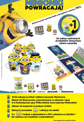Kubek z pluszakiem bob disco promocja