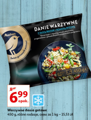 Danie warzywne z komosą ryżową Auchan promocja
