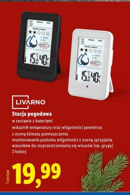 Stacja pogodowa  promocja w Lidl