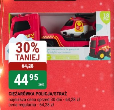 Ciężarówka policja/straż promocja w bi1