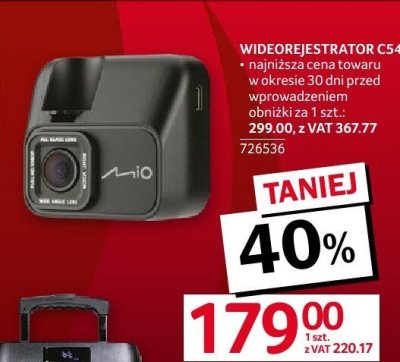 WIDEOREJESTRATORR C545 promocja w Selgros