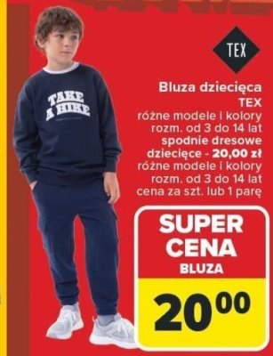 Bluza dziecięca minecraft 98-140 promocja w Carrefour