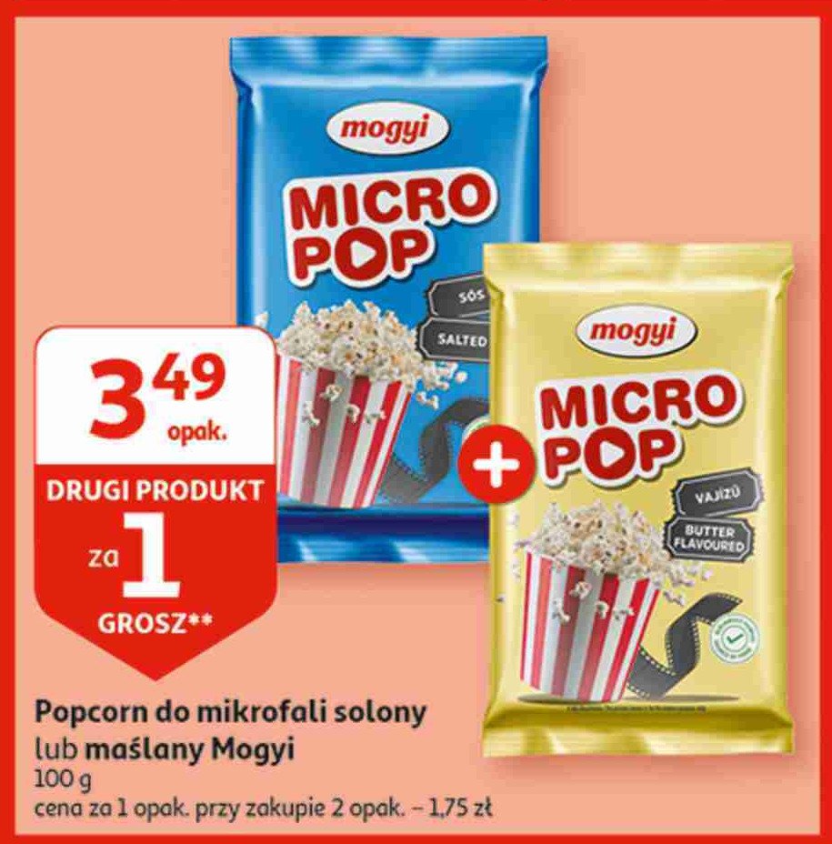 Popcorn ma艣lany Mogyi micro pop promocja