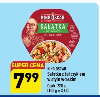 Sa艂atka z tu艅czykiem King oscar promocja