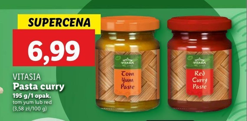 Pasta red curry Vitasia promocja