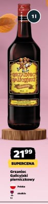 Wino Grzaniec pierniczkowy, słodki promocja w Netto
