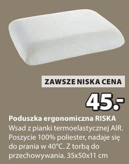 Poduszka ergonomiczna RISKA promocja w Jysk