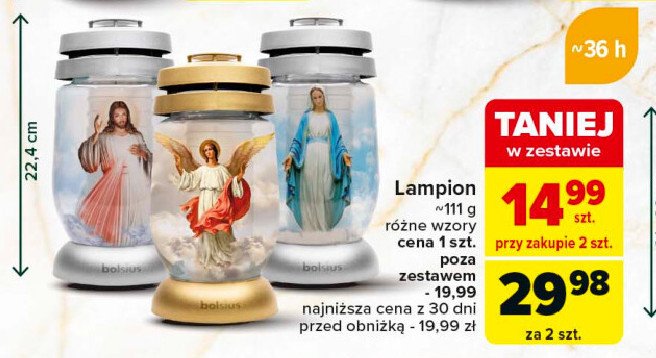 Lampion 36 h promocja