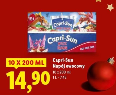 Napój owocowy promocja w Lidl