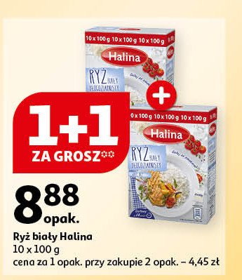 Ryż biały długoziarnisty Halina promocja