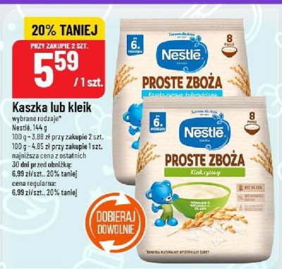 Kaszka Nestlé promocja w POLOmarket