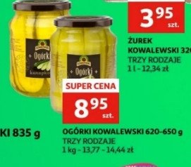 Og贸rki kanapkowe Kowalewski promocja
