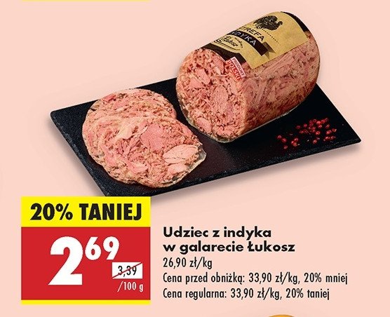 Udziec z indyka w galarecie Łukosz promocja