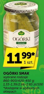 Ogórki Smak promocja w ABC