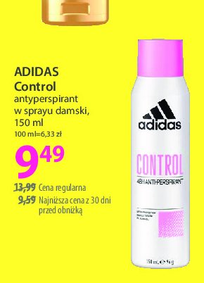 Dezodorant ADIDAS CONTROL promocja