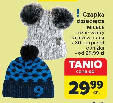 Czapka dziecięca milele promocja