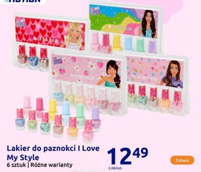 Lakier do paznokci I Love My Style promocja w Action