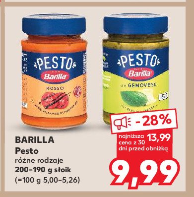 Pesto rosso Barilla promocja