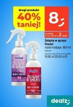 Żelazko w sprayu 500 ml, różne rodzaje promocja w Dealz