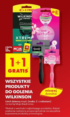 Produkty do golenia Wilkinson promocja w Biedronka