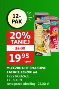 Mleko truskawkowe 艁aciate promocja