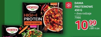 Dania proteinowe Hortex 450 g promocja w Selgros