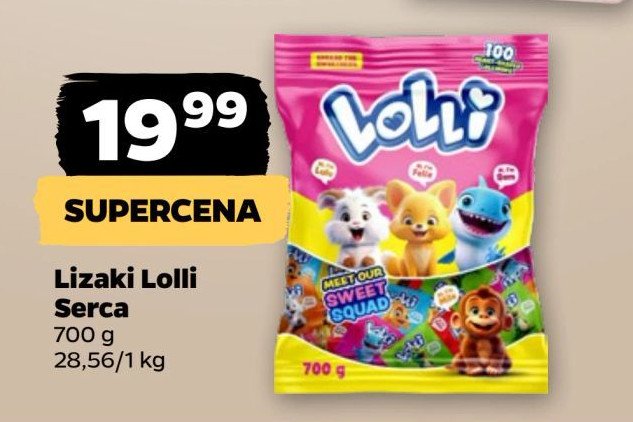 Lizaki serca LOLLI promocja