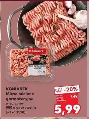 Mięso mielone Koniarek promocja