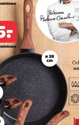 Patelnia aluminiowa Master ø 28 cm promocja w Netto