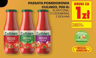 Passata pomidorowa z czosnkiem promocja w Biedronka