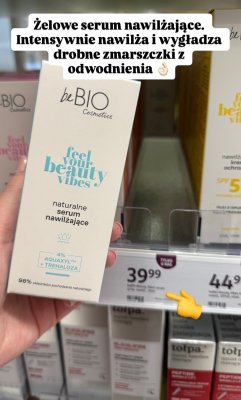 Serum nawilżające naturalne żelowe promocja w Rossmann