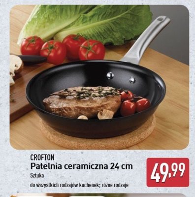 Patelnia ceramiczna 24 cm Crofton promocja