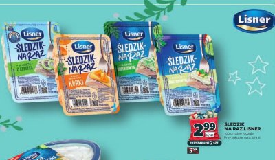 Śledź na raz Lisner promocja w Stokrotka