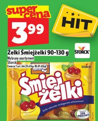Żelki Śmiejżelki 90-130 g Storck promocja w TOPAZ