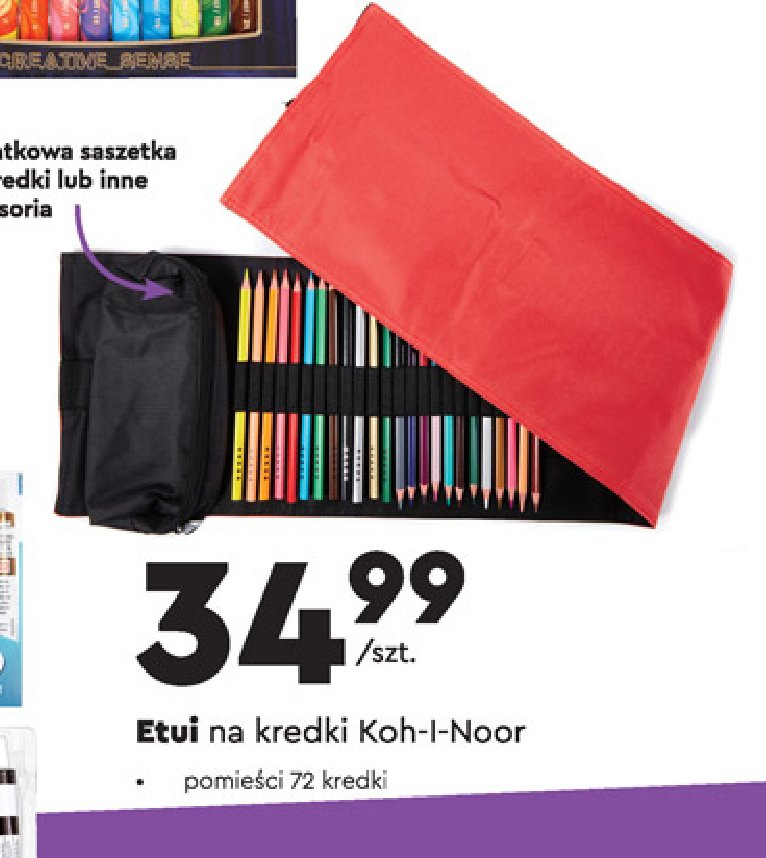 Etui na 72 kredki Koh-i-noor promocja
