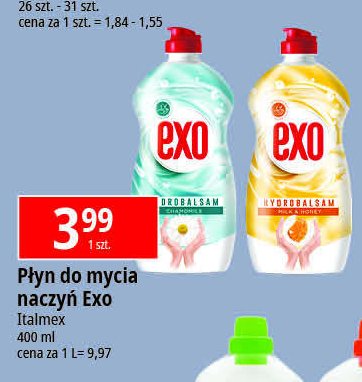 Hydrobalsam mleko i miód Exo promocja