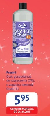 Ocet gospodarczy do czyszczenia 7% o zapachu lawendy Fresini promocja w Drogerie DM