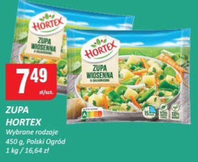 Zupa Hortex wybrane rodzaje Polski Ogród promocja w Chorten
