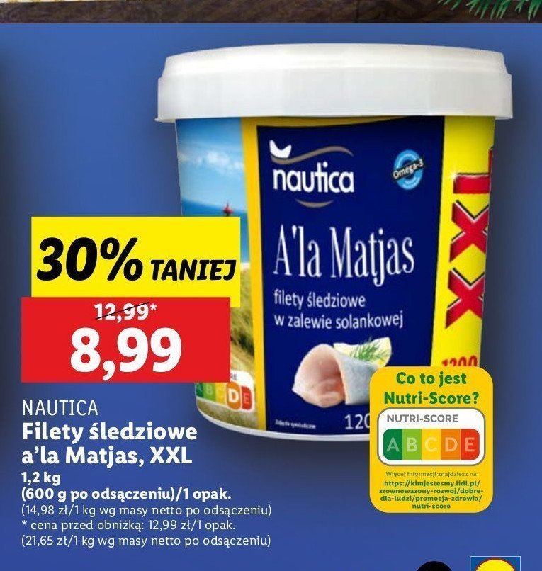 Filety śledziowe a la matjas Nautica schwartz promocja