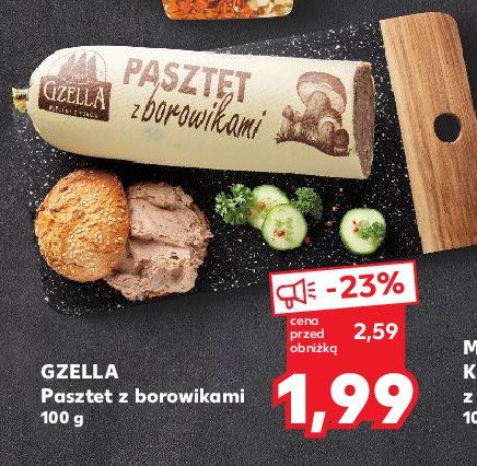 Pasztet z borowikami Gzella promocja