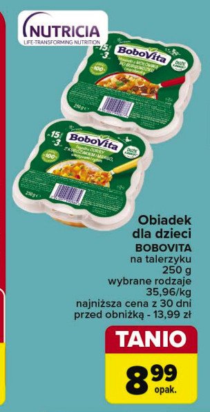 Curry z warzywami Bobovita obiadek malucha promocja