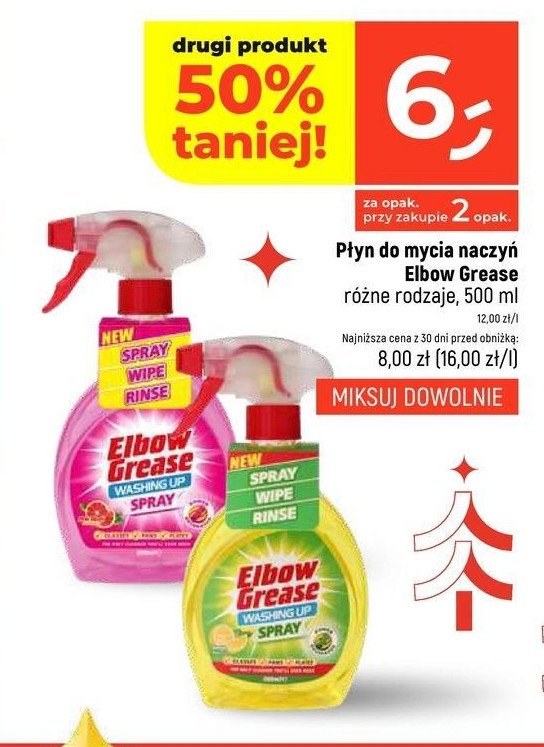 Odtłuszczacz w sprayu lemon ELBOW GREASE promocja w Dealz