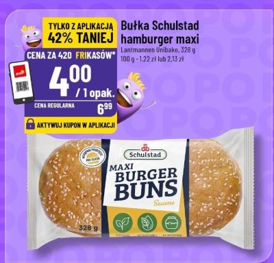 Bułka hamburger maxi  promocja w POLOmarket