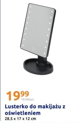 Lusterko do makijażu z oświetleniem promocja w Action